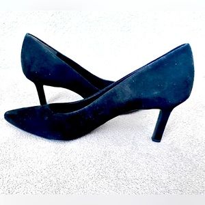 NIB Paul Green Black Suede Beth Stiletto Comfort  Pumps, 9.5, never worn